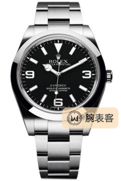 劳力士探险家型m214270-0003黑盘腕表